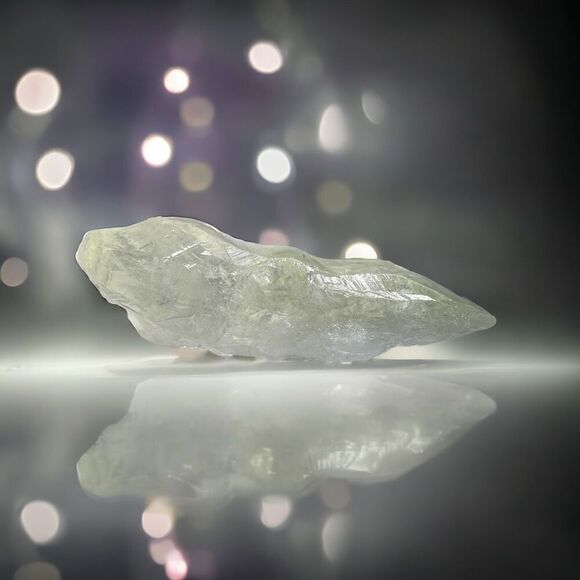 Prasiolite Quartz Raw Crystal Free‎ Form (#1) - Picture 1 of 10